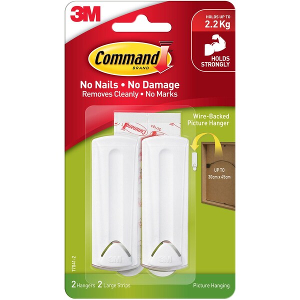 3M Command Wireback Hanger 2 Pack