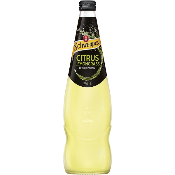 Schweppes Cordial Citrus Lemongrass 750ml