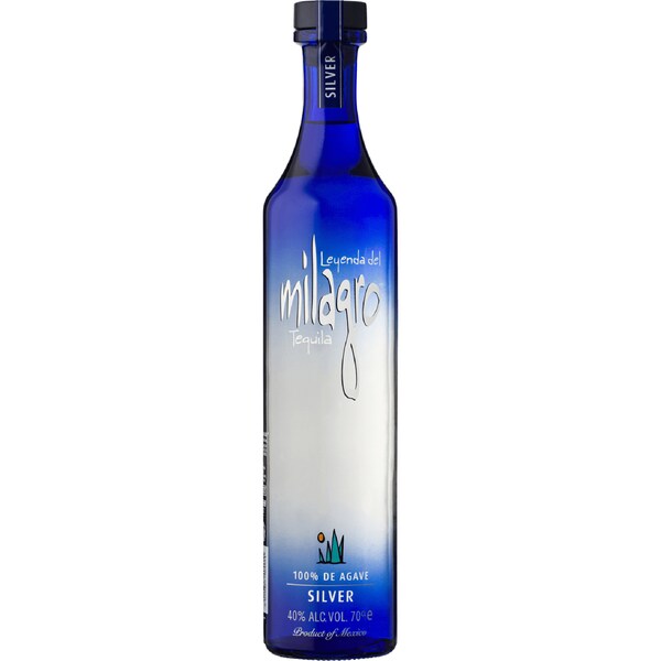 Milagro Leyenda Silver Tequila Bottle 700mL