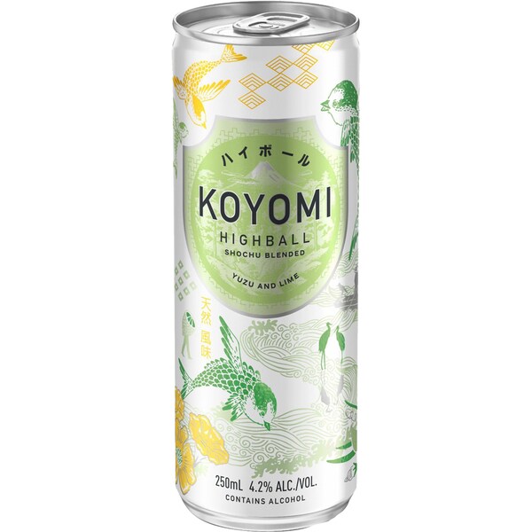 Koyomi Highball Yuzu & Lime 250ml