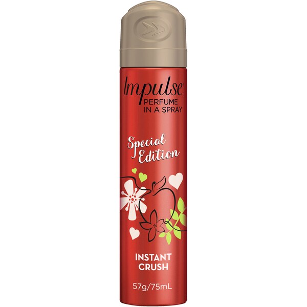 Impulse Body Spray Instant Crush 75mL