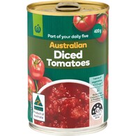 Woolworths Diced Australian Tomatoes