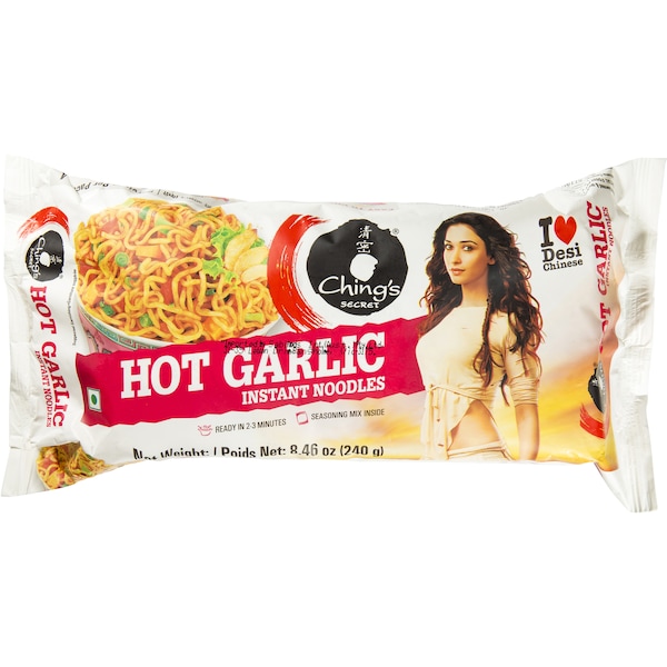 Ching's Secret Hot Garlic Instant Noodles 240g