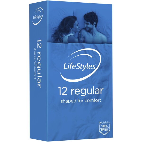 Lifestyles Regular Condoms 12 pack