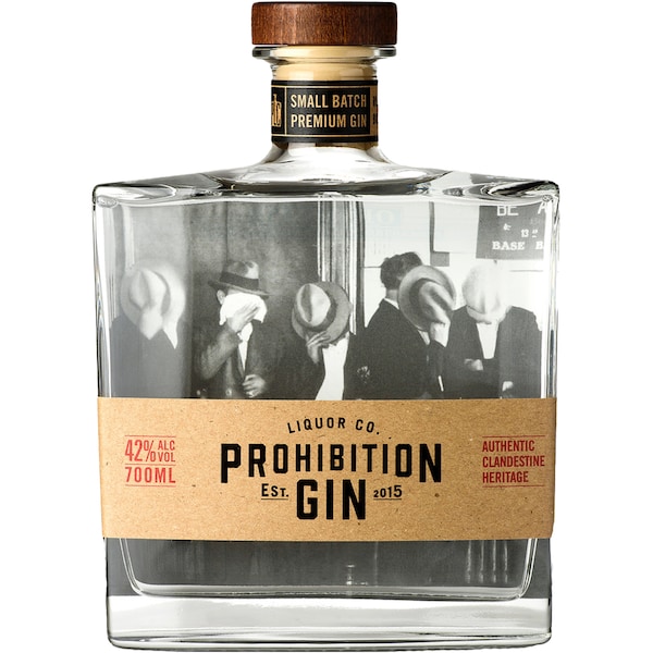 Prohibition Liquor Gin 700mL