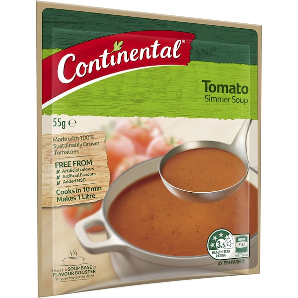 Continental Tomato Simmer Soup 55g