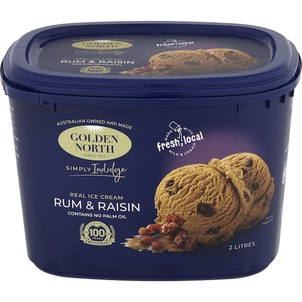 Golden North Premium Rum N Raisin 2L
