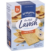 Kurrajong Kitchen Lavosh Snack Twin Pack