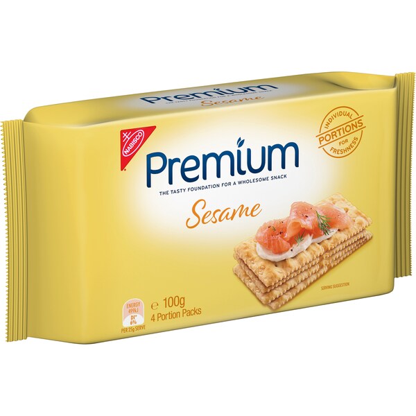 Premium Crispbread Sesame 100g