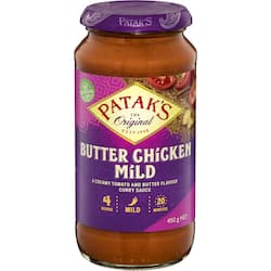 Patak's Mild Butter Chicken Simmer Sauce 450g Patak's Mild Butter Chicken Simmer Sauce 450g