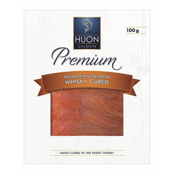 Huon Premium Whisky Cured Salmon 100g