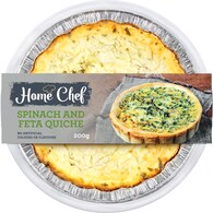 Home Chef Spinach & Feta Quiche Chilled Meal