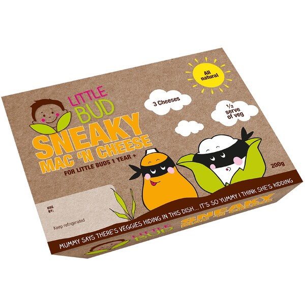 Little Bud Mac n Cheese Chilled Meal 200g