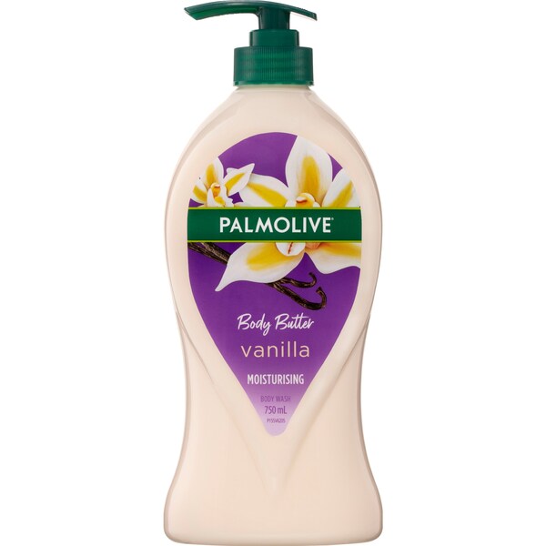 Palmolive Body Butter Wash Vanilla 750mL