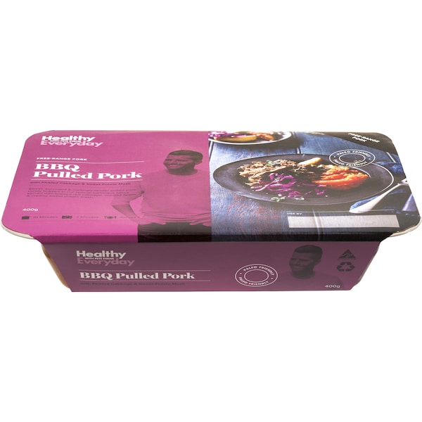 Healthy Everyday Pulled Pork Chilled Meal 400g