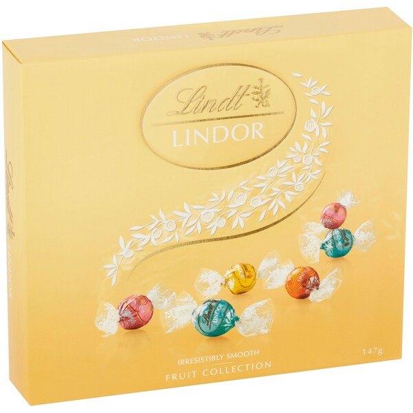 Lindt Lindor Summer Fruit Gift Box 147g