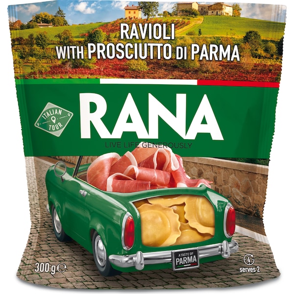 Rana Italian Ravioli With Prosciutto Di Parma 300g