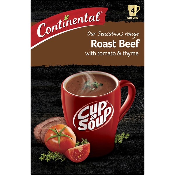 Continental Sensations Roast Beef Soup With Tomato & Thyme 92g