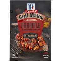 McCormick Grill Mates Chipotle & Garlic American BBQ Dry Marinade