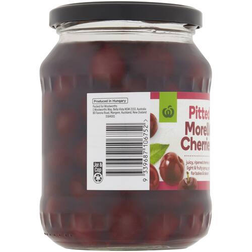 Woolworths Morello Cherries 680g bunch