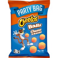 Cheetos Balls Cheese & Bacon Party Bag