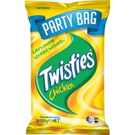 Twisties Snacks Party Bag Share Pack Chicken Cheese