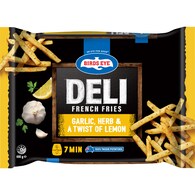 Birds Eye Deli French Fries Garlic Herb & Lemon