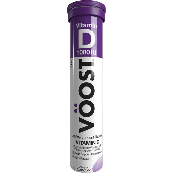 VOOST Vitamin D 1000 Iu Tablets 20 Pack