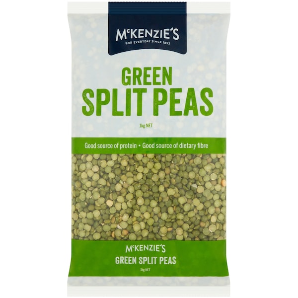 McKenzie's Green Split Peas 1kg