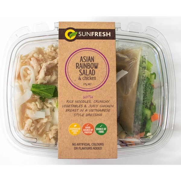 Sunfresh Asian Rainbow Salad With Chicken 275g