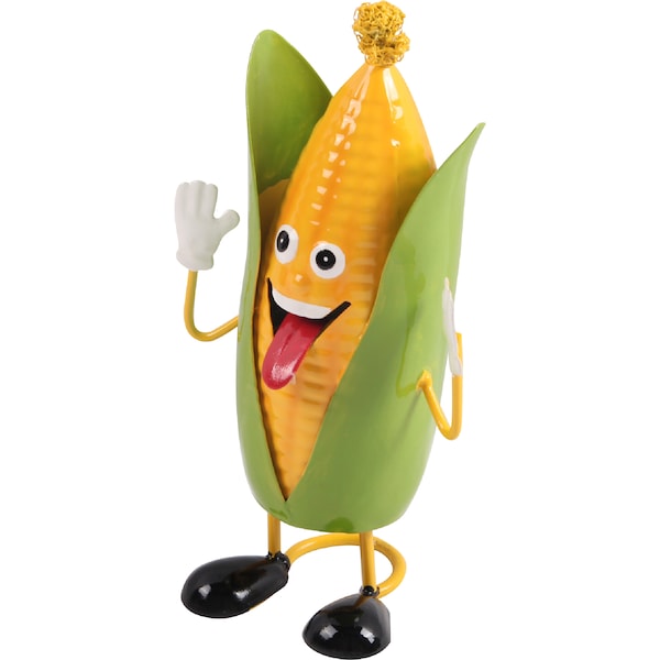 Green Gardener Metal Bobbing Corn Decoration each