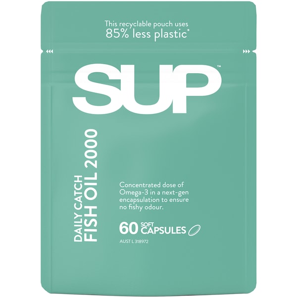 SUP Daily Catch Fish Oil 2000 Capsules 60 Pack