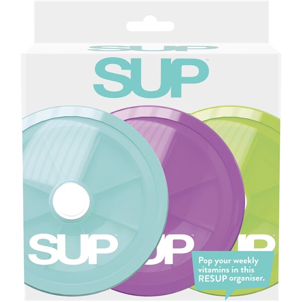 SUP Weekly Capsule Organiser each
