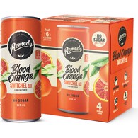 Remedy Switchel Blood Orange Cans