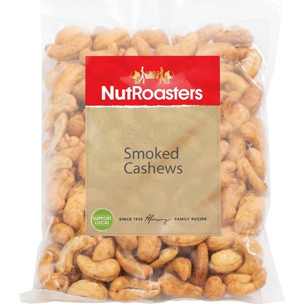 Nutroasters Smoked Cashews 375g