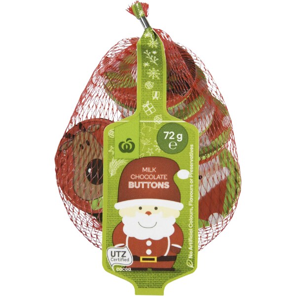 Woolworths Christmas Chocolate Net Bag 72g