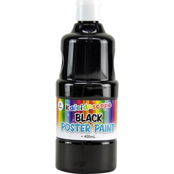 Kaleidoscope Poster Paint 400ml Black each