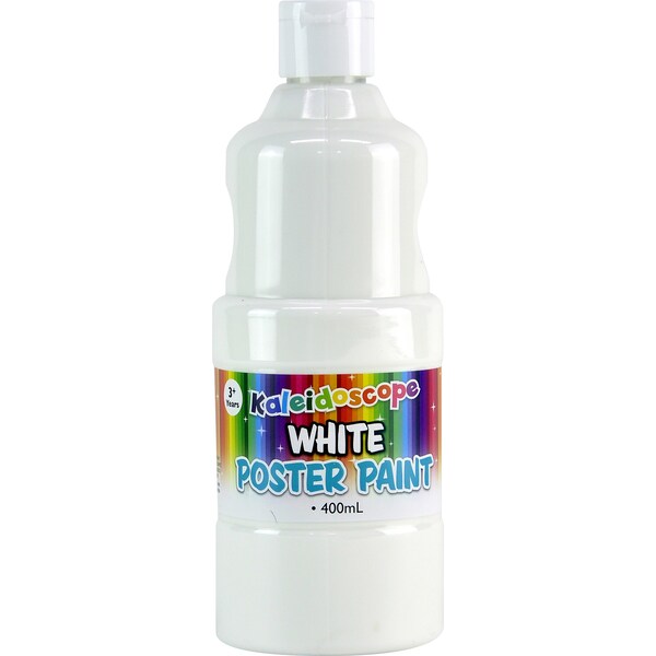 Kaleidoscope Poster Paint 400ml White each