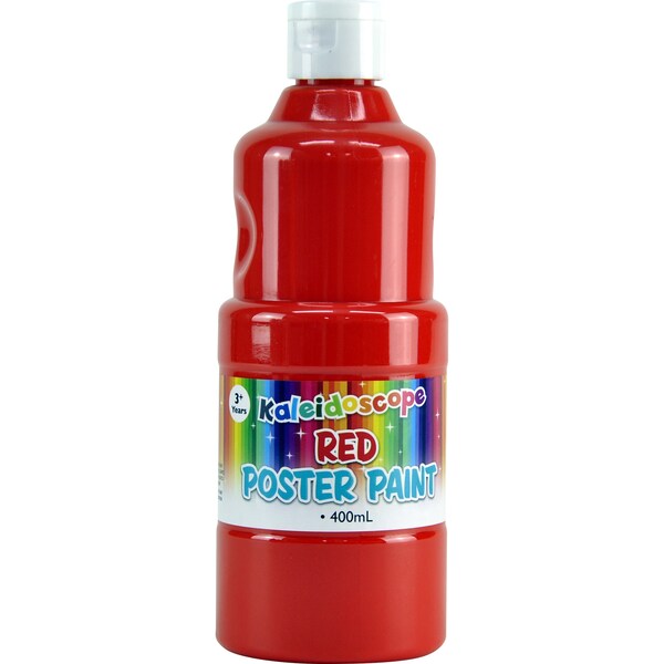 Kaleidoscope Poster Paint 400ml Red each