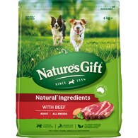 Nature's Gift Adult Dry Dog Food With Beef