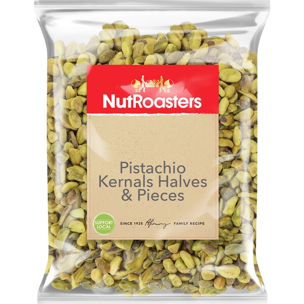 Nutroasters Pistachios Kernals Halves & Pieces 250g