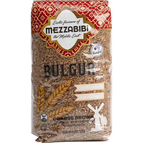 Mezzabibi Bulgur Coarse Brown 1kg
