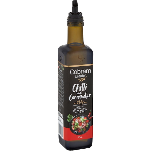 Cobram Estate Chilli & Coriander Oil Meal Starter 375mL