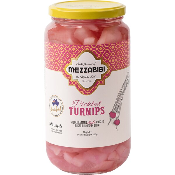 Mezzabibi Pickled Turnips 1kg