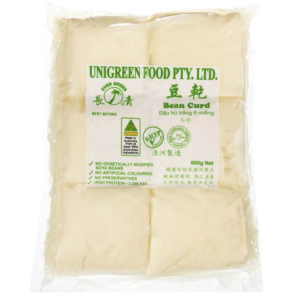 Evergreen Bean Curd 6 Pieces 500g