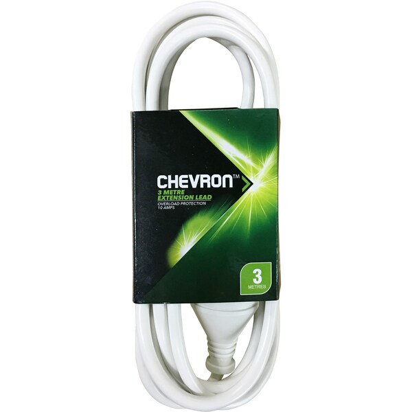 Chevron Extension Lead 3m 10 Amps Each
