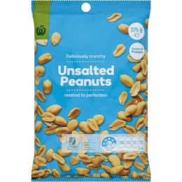 Woolworths Woolworths Peanuts Unsalted 375g
