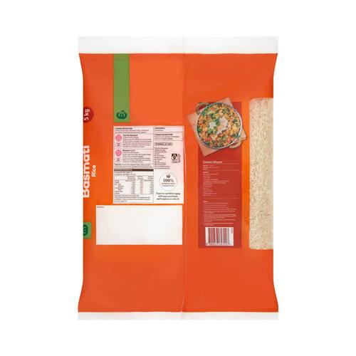 Woolworths Basmati Rice 5kg | bunch