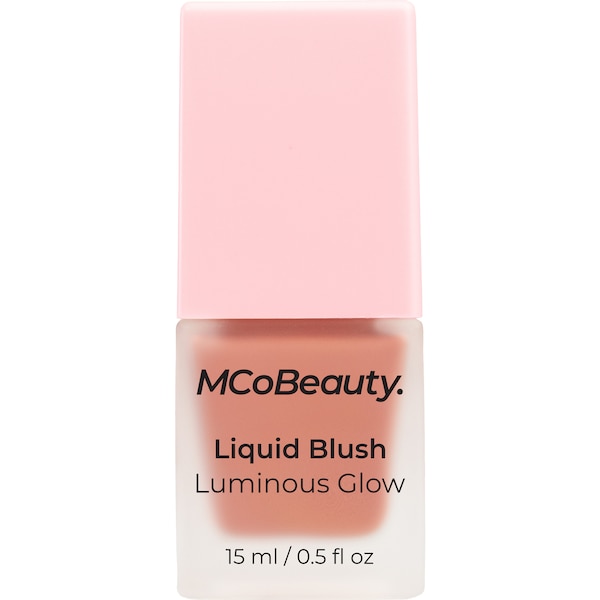 MCoBeauty Liquid Blush Luminous Glow Passion Peachy Pink each