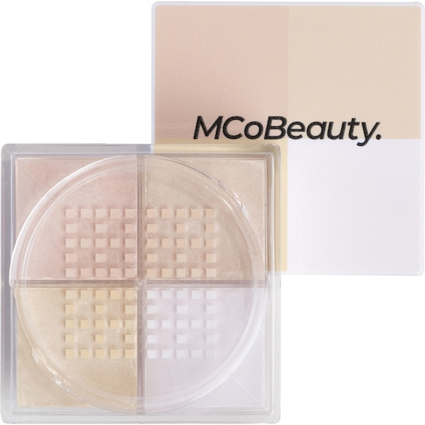 MCoBeauty Correcting Quad Loose Powder Medium Warm each